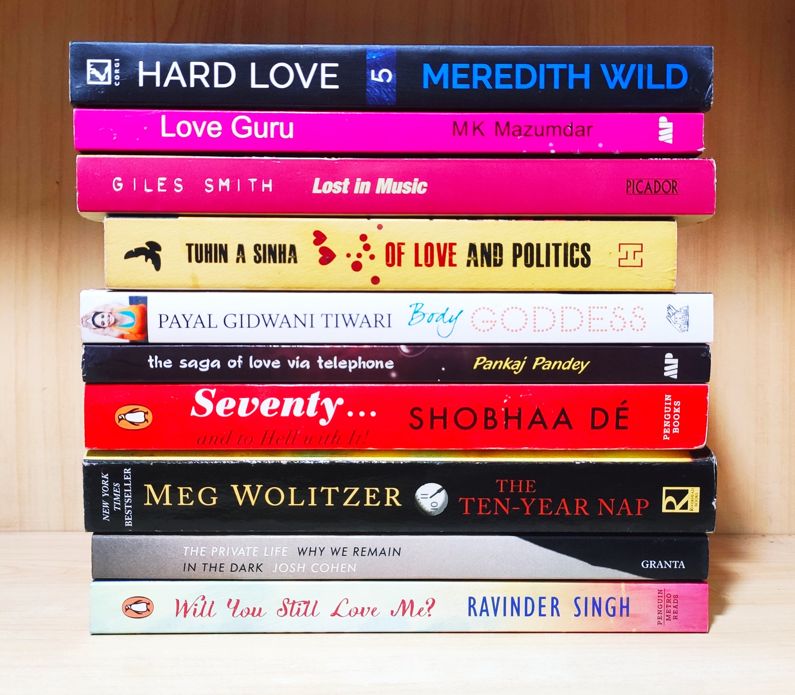 Mix Genres Books Lot Pack of 10 Books Free Shipping & Bookmarks