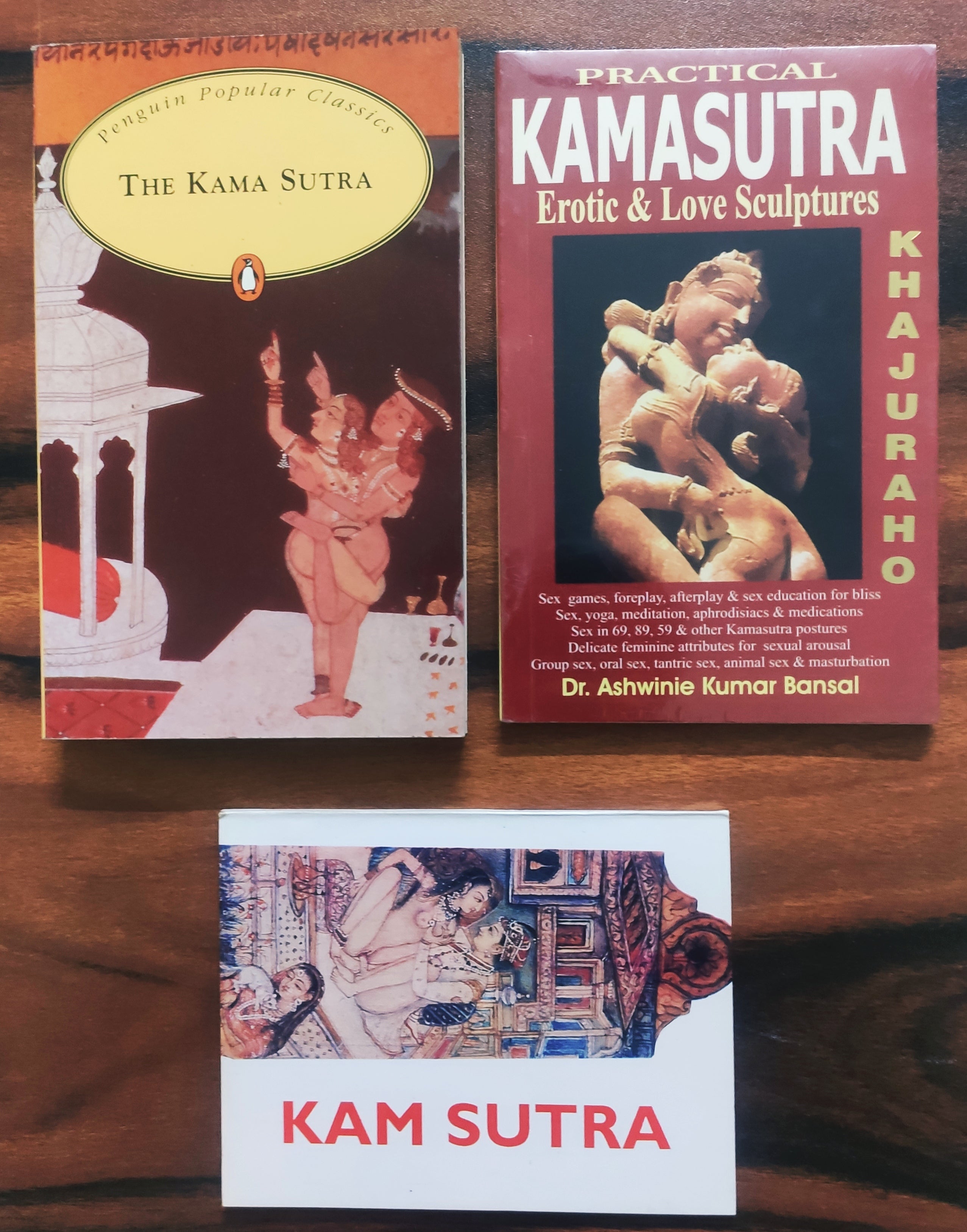 kamasutra Kamasutra Books | Set of 3 Books | Condition: New | Adults Only Set