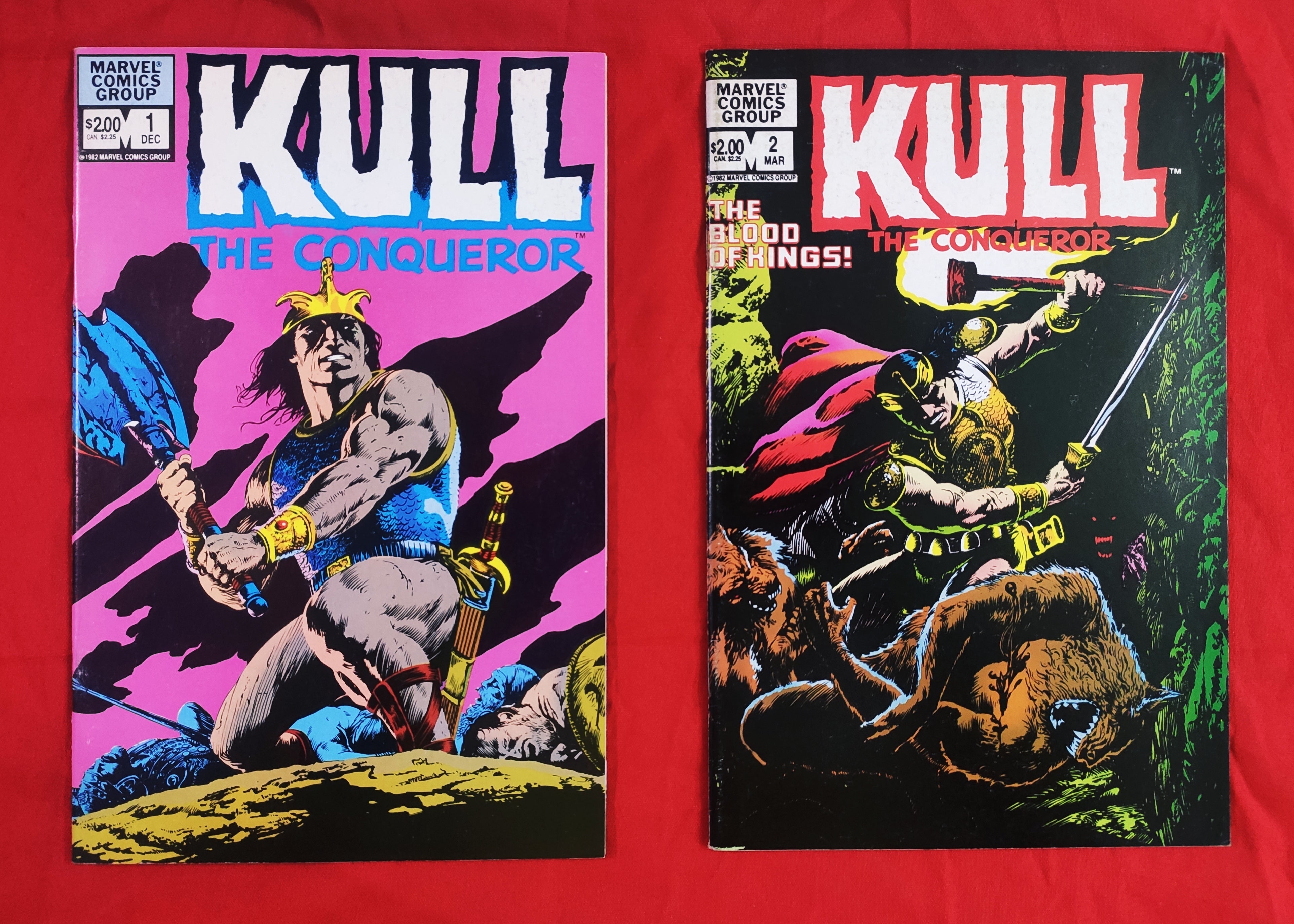 Kull The Conqueror By Marvel Comics Complete Set 1 2 kull-the-conqueror-by-marvel-comics-complete-set-1-2