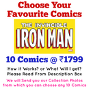 Marvel Iron Man Comics | Pack of 10 Comics