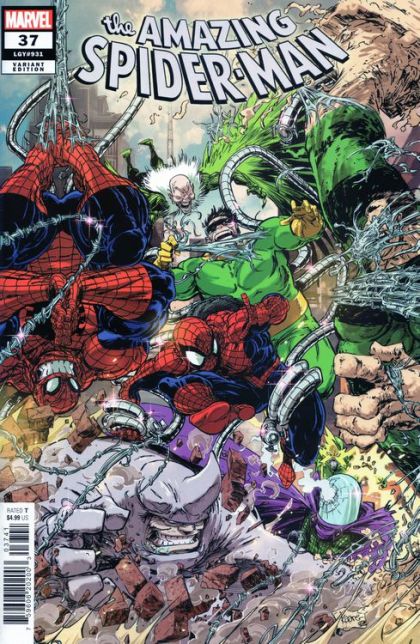 The Amazing Spider-Man, Vol. 6 Gang War  |  Issue#37D | Year:2023 | Series: Spider-Man | Pub: Marvel Comics | Kaare Andrews Variant