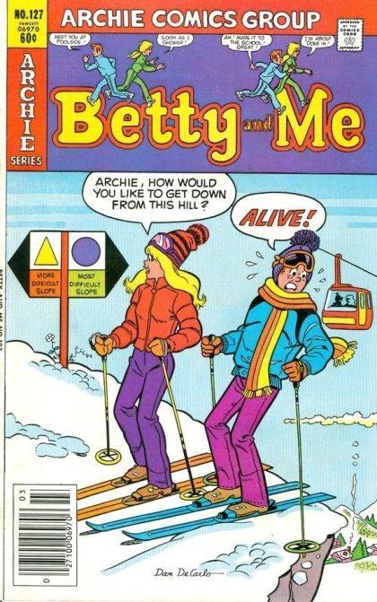 Betty and Me  |  Issue#127 | Year:1982 | Series:  | Pub: Archie Comic Publications |