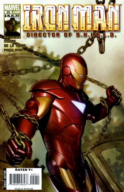 Iron Man, Vol. 4 With Iron Hands, Part One |  Issue#29A | Year:2008 | Series: Iron Man | Pub: Marvel Comics | Adi Granov Regular