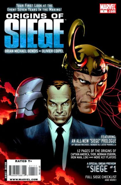 Origins of Siege Siege - Prologue |  Issue#1 | Year:2009 | Series: Siege | Pub: Marvel Comics |