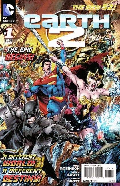 Earth 2 The Price of Victory |  Issue#1A | Year:2012 | Series:  | Pub: DC Comics | Ivan Reis Regular Cover