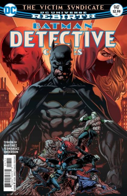 Detective Comics, Vol. 3 The Victim Syndicate, Finale: The Brave One |  Issue#947A | Year:2016 | Series: Batman | Pub: DC Comics | Jason Fabok Regular