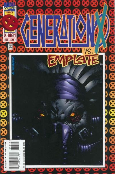 Generation X, Vol. 1 It's All Relative |  Issue#13A | Year:1996 | Series: Generation X | Pub: Marvel Comics | Direct Edition