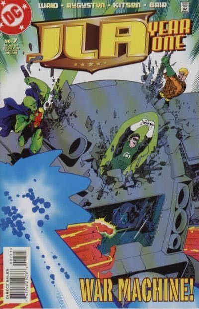 JLA: Year One The American Way |  Issue#7 | Year:1998 | Series: JLA | Pub: DC Comics | Barry Kitson Regular Cover