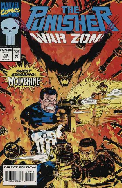 The Punisher: War Zone, Vol. 1 The Jericho Syndrome, Part 3 |  Issue#19A | Year:1993 | Series: Punisher | Pub: Marvel Comics | Direct Edition