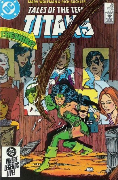 Tales of the Teen Titans Jericho's Story |  Issue#52A | Year:1985 | Series: Teen Titans | Pub: DC Comics | Direct Edition