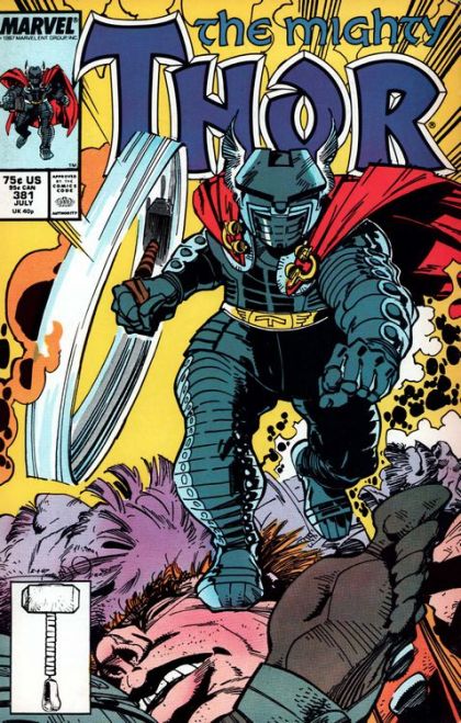 Thor, Vol. 1 Ye Olde Shelle Game! |  Issue#381A | Year:1987 | Series: Thor | Pub: Marvel Comics | Direct Edition
