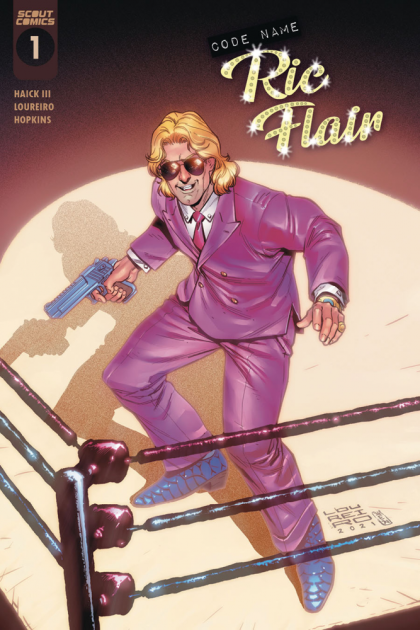 Codename: Ric Flair  |  Issue#1A | Year:2023 | Series:  | Pub: Scout Comics | Regular Rafael Loureiro Cover
