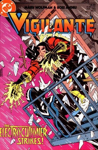 Vigilante, Vol. 1 In the Grip of the Electrocutioner! |  Issue#9 | Year:1984 | Series: Vigilante | Pub: DC Comics |