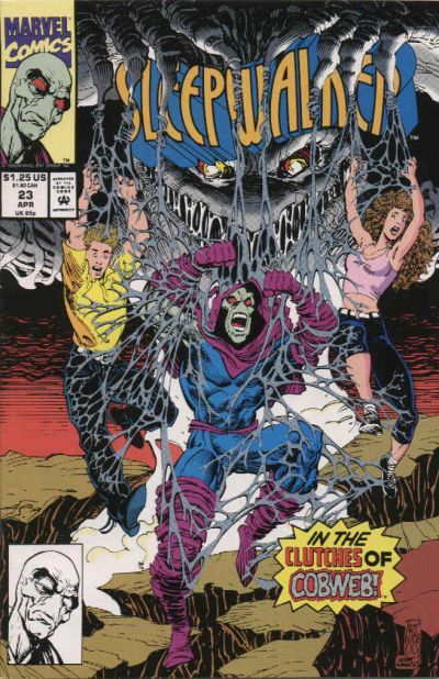 Sleepwalker By The Throat |  Issue#23A | Year:1993 | Series:  | Pub: Marvel Comics |