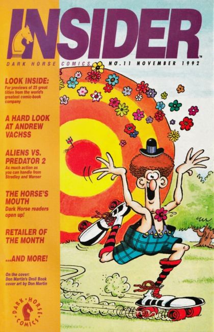 Dark Horse Insider, Vol. 2  |  Issue#11 | Year:1992 | Series:  | Pub: Dark Horse Comics |
