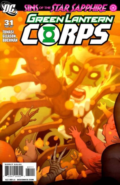 Green Lantern Corps, Vol. 1 Sins of the Star Sapphire, Part Three: Empty-Handed Heart |  Issue#31 | Year:2008 | Series: Green Lantern | Pub: DC Comics | Patrick Gleason Regular