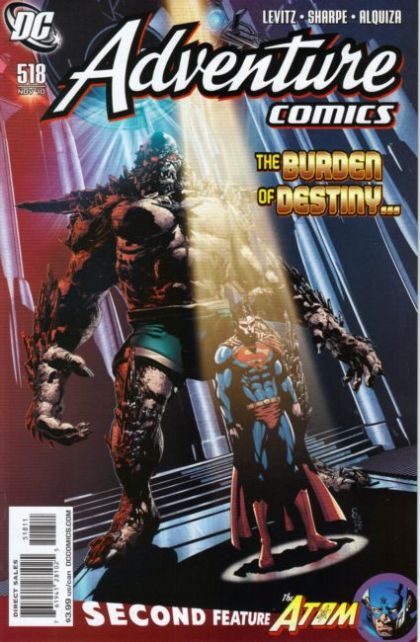 Adventure Comics, Vol. 3 Whispers Of Doom / Nucleus, Part 3: We Are All Atoms |  Issue#518 | Year:2010 | Series:  | Pub: DC Comics |