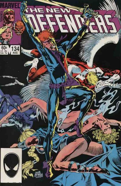The Defenders, Vol. 1 Manslaughter |  Issue#134A | Year:1984 | Series: Defenders | Pub: Marvel Comics | Direct Edition