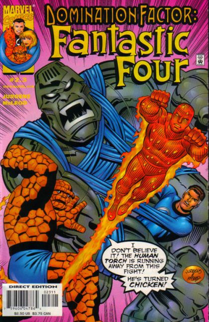 Domination Factor: Fantastic Four Flashback Times Four |  Issue#2.3 | Year:1999 | Series:  | Pub: Marvel Comics |