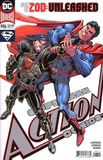 Action Comics, Vol. 3 Booster Shot, Part IV |  Issue#996A | Year:2018 | Series: Superman | Pub: DC Comics | Dan Jurgens Regular