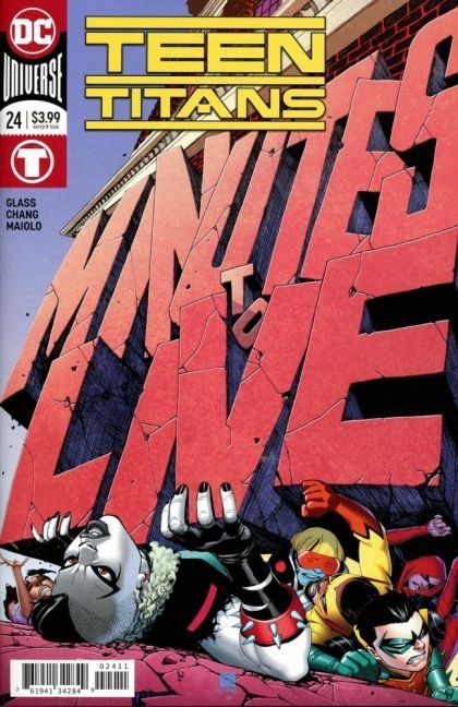 Teen Titans, Vol. 6  |  Issue#24A | Year:2018 | Series:  | Pub: DC Comics | Regular Bernard Chang Cover