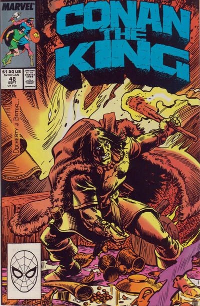 King Conan / Conan the King The Winter Of Discontent |  Issue#48A | Year:1988 | Series: Conan | Pub: Marvel Comics |