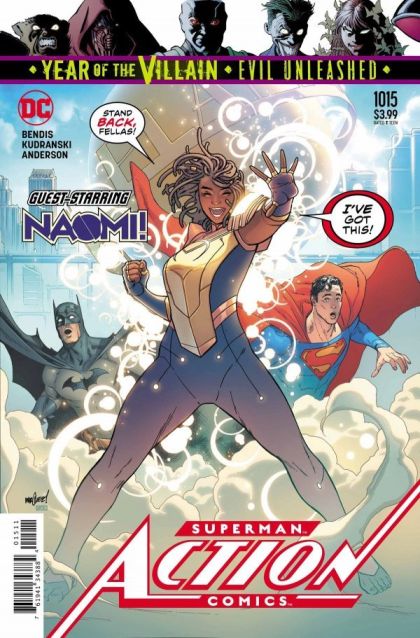 Action Comics, Vol. 3 Year of the Villain - New Voices |  Issue#1015A | Year:2019 | Series: Superman | Pub: DC Comics | David Marquez Regular