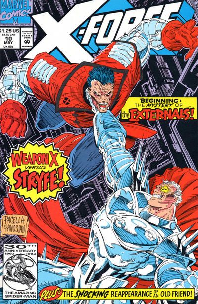 X-Force, Vol. 1 X-Tenuating Circumstances, Part 3: Answers (And Questions) |  Issue#10A | Year:1992 | Series: X-Force | Pub: Marvel Comics |