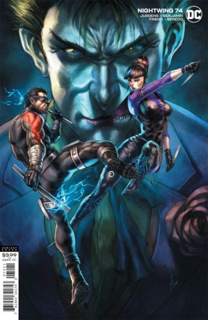 Nightwing, Vol. 4 Joker War: Collateral Damage - Crystal Cleared |  Issue#74B | Year:2020 | Series: Nightwing | Pub: DC Comics | Alah Quah variant