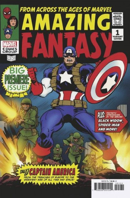 Amazing Fantasy, Vol. 3 Arrival |  Issue#1C | Year:2021 | Series:  | Pub: Marvel Comics | Variant Kaare Andrews Cover