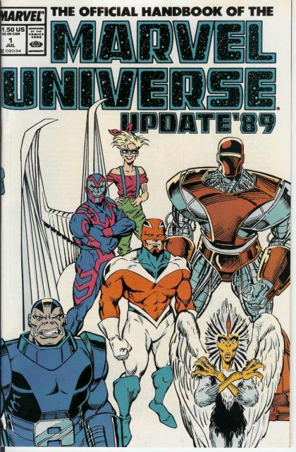The Official Handbook of the Marvel Universe: Update '89 Adversary to Chameleon |  Issue#1 | Year:1989 | Series: Official Handbook of the Marvel Universe | Pub: Marvel Comics |