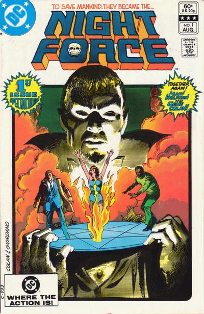 Night Force, Vol. 1 The Summoning, Part I- Genesis |  Issue#1A | Year:1982 | Series:  | Pub: DC Comics | Direct Edition