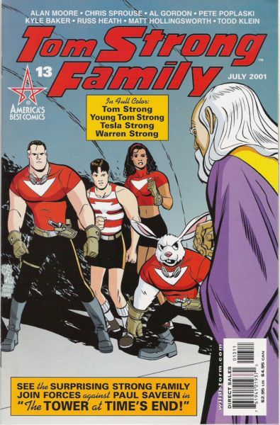 Tom Strong The Family Strong And The Tower At Time's End! |  Issue#13 | Year:2001 | Series: Tom Strong | Pub: DC Comics |