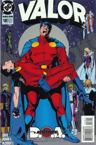 Valor (DC) D.O.A., Aftermath: The Vanishing |  Issue#18 | Year:1994 | Series: Legion of Super-Heroes | Pub: DC Comics |