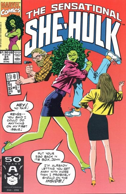 The Sensational She-Hulk, Vol. 1 Interrupted Melody |  Issue#31 | Year:1991 | Series: Hulk | Pub: Marvel Comics |