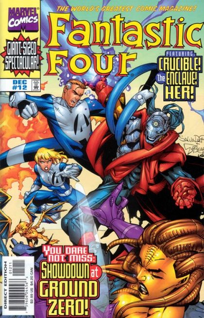 Fantastic Four, Vol. 3 Once More, O Green & Pleasant Land |  Issue#12A | Year:1998 | Series: Fantastic Four | Pub: Marvel Comics | Direct Edition