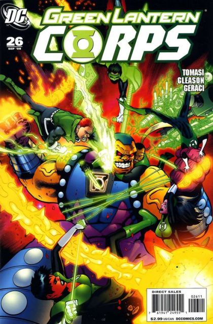 Green Lantern Corps, Vol. 1 RingQuest, Conclusion |  Issue#26 | Year:2008 | Series: Green Lantern | Pub: DC Comics | Patrick Gleason Regular
