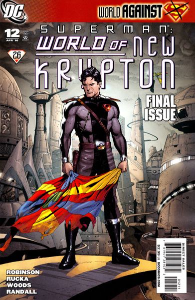 Superman: World of New Krypton World Against Superman - World of New Krypton, Finale |  Issue#12A | Year:2010 | Series: Superman | Pub: DC Comics | Gary Frank Regular Cover