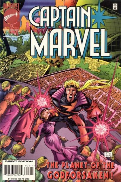 Captain Marvel, Vol. 4 In The Name Of God? |  Issue#5 | Year:1996 | Series: Captain Marvel | Pub: Marvel Comics |