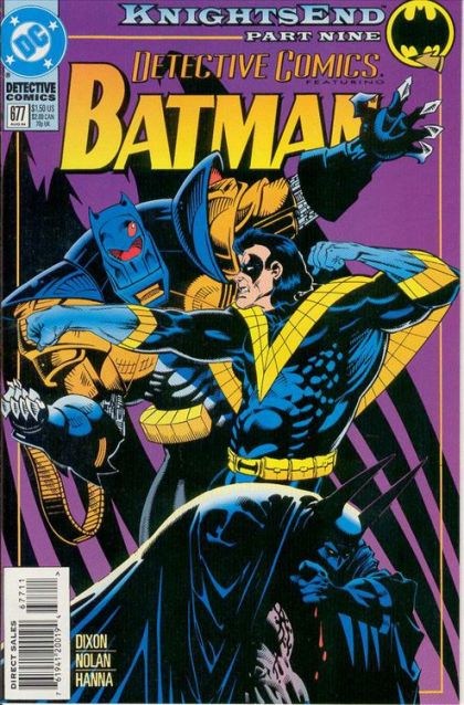 Detective Comics, Vol. 1 Part Nine: Flesh And Steel |  Issue#677A | Year:1994 | Series: Detective Comics | Pub: DC Comics | Direct Edition
