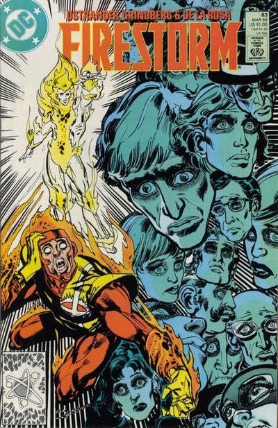 Firestorm, the Nuclear Man, Vol. 2 (1982-1990) Lord Of Fire |  Issue#83A | Year:1989 | Series: Firestorm | Pub: DC Comics | Direct Edition