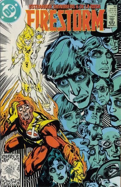 Firestorm, the Nuclear Man, Vol. 2 (1982-1990) Lord Of Fire |  Issue#83A | Year:1989 | Series: Firestorm | Pub: DC Comics |