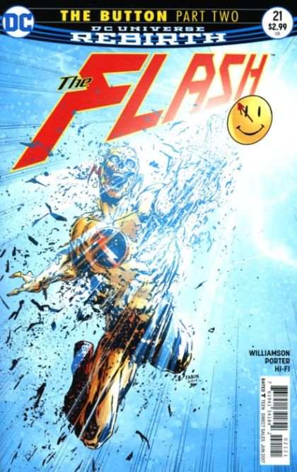 Flash, Vol. 5 The Button - The Button, Part Two |  Issue#21B | Year:2017 | Series: Flash | Pub: DC Comics | Non-Lenticular Cover