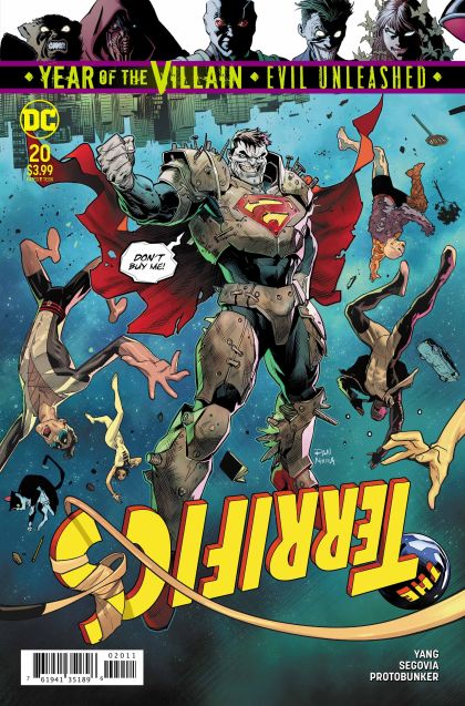 Terrifics Year of the Villain - If Me Could Turn Back Time, Part One |  Issue#20A | Year:2019 | Series:  | Pub: DC Comics | Regular Dan Mora Cover