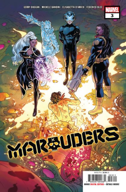 Marauders, Vol. 1 The Bishop in Black |  Issue#3A | Year:2019 | Series:  | Pub: Marvel Comics | Regular Russell Dauterman Cover