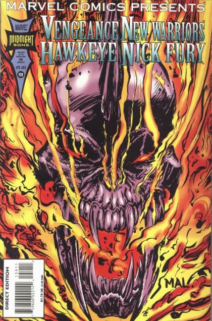 Marvel Comics Presents, Vol. 1 Rocky Reunion, Part: 1/Duty And Country/Altered Spirits, Part: 4/Smells Like Teen Spirit, Part: 1 |  Issue#159A | Year:1994 | Series:  | Pub: Marvel Comics | Direct Edition