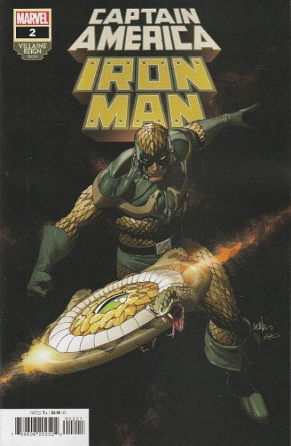 Captain America / Iron Man  |  Issue#2B | Year:2022 | Series:  | Pub: Marvel Comics | Variant Leinil Francis Yu Villains Reign Cover
