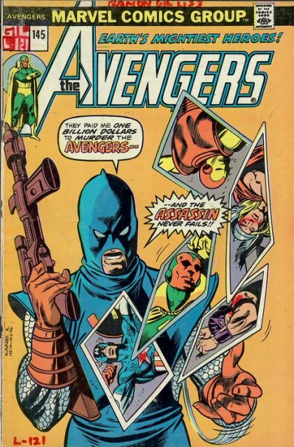The Avengers, Vol. 1 The Taking of the Avengers! |  Issue#145B | Year:1976 | Series: Avengers | Pub: Marvel Comics | National Bookstore Variant