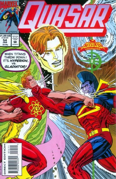Quasar Starblast - Search Party |  Issue#54A | Year:1993 | Series: Quasar | Pub: Marvel Comics | Direct Edition