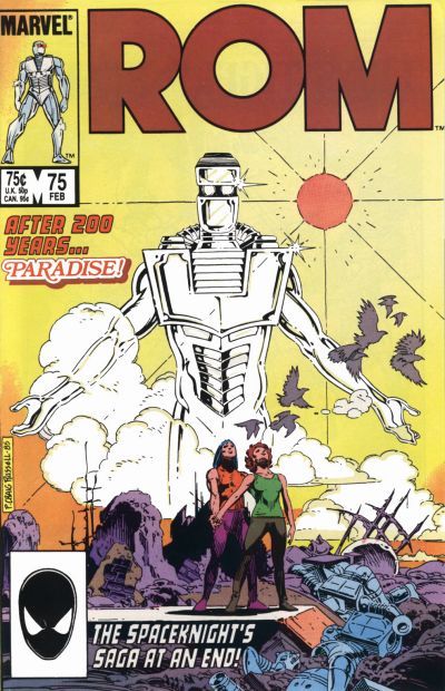 ROM, Vol. 1 (Marvel) The End! |  Issue#75A | Year:1985 | Series:  | Pub: Marvel Comics |